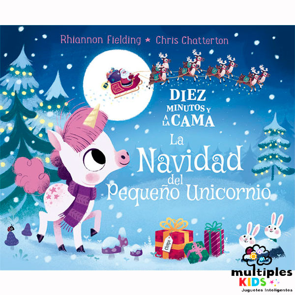 Navidad del pequeño unicornio